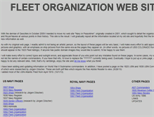 Tablet Screenshot of fleetorganization.com